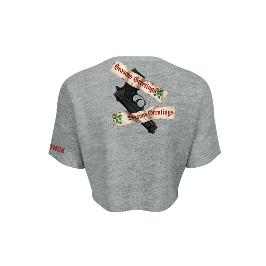 HO-HO-HO OVERSIZED CROP