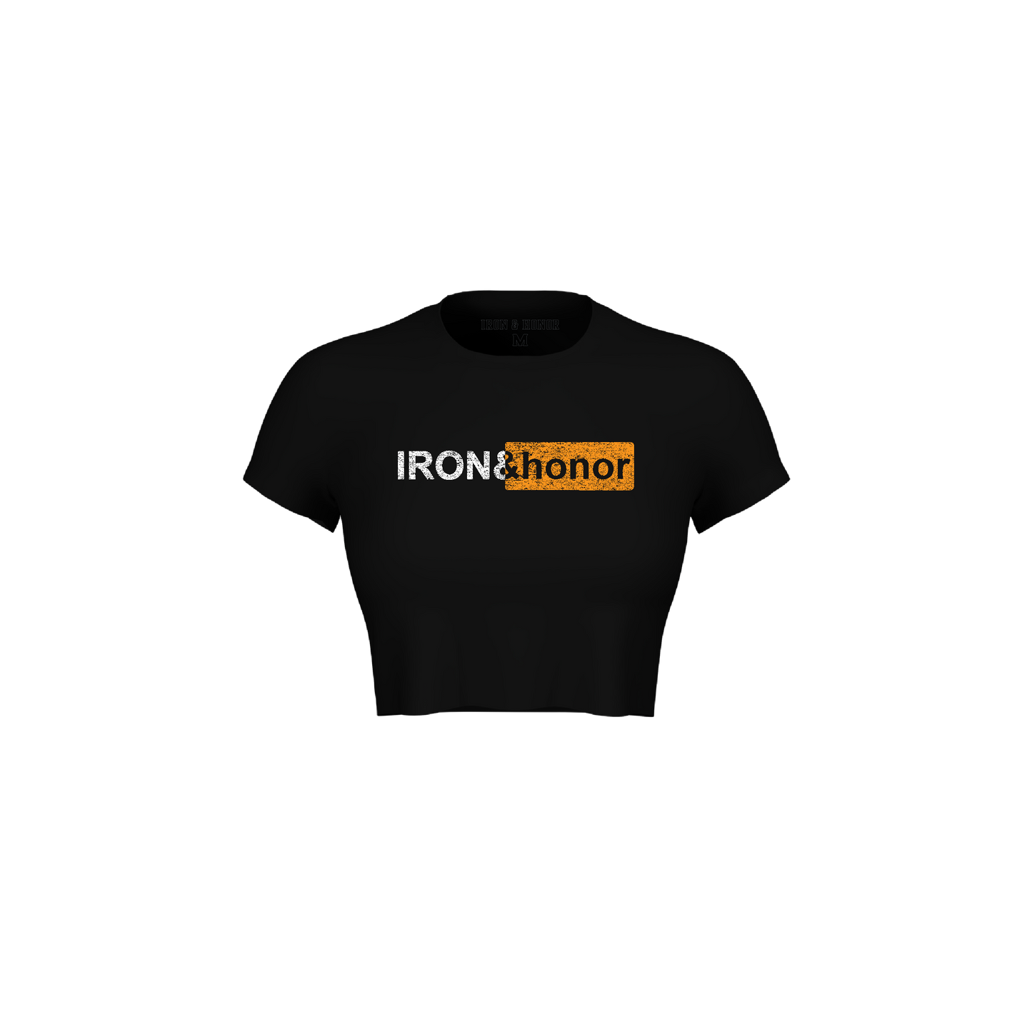 IRON HUB CROP TEE