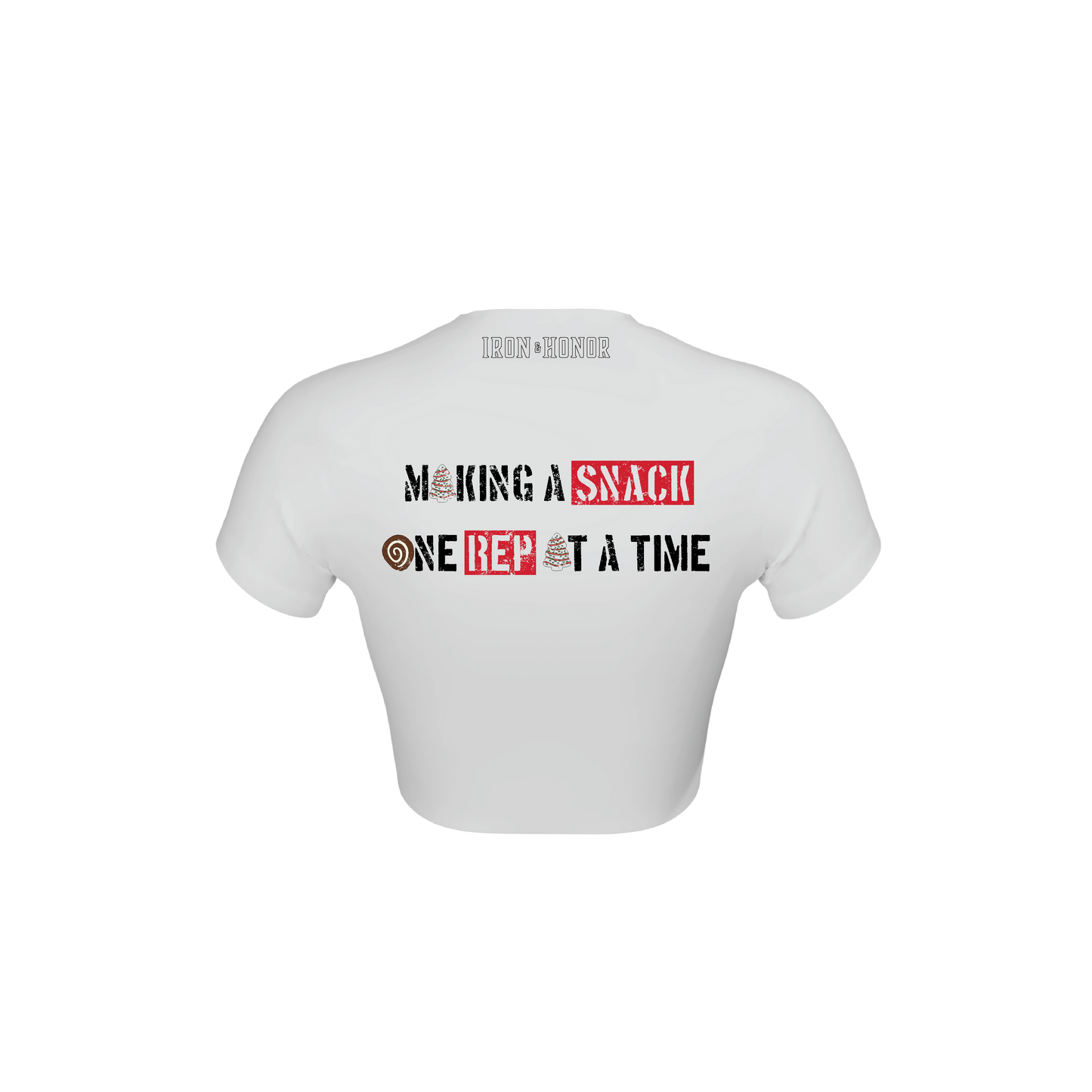 BADDIE SNACK CROP TEE