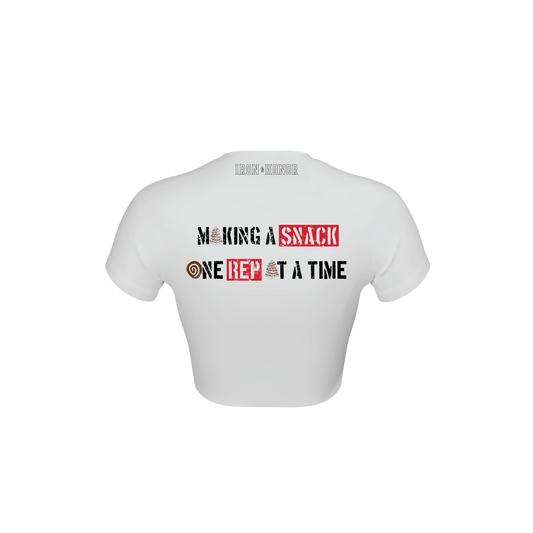 BADDIE SNACK CROP TEE