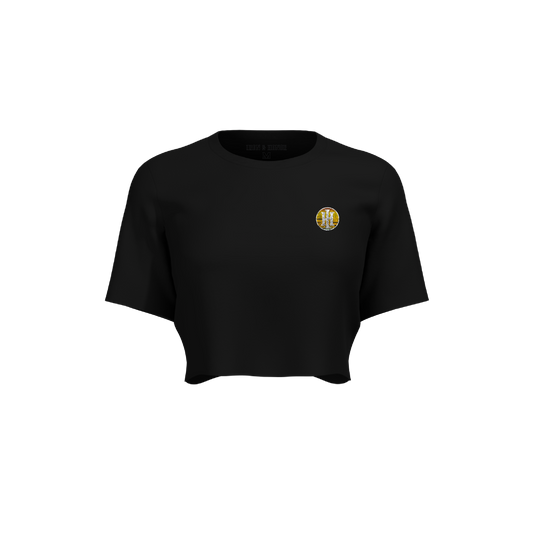 HERE FOR A GOOD TIME OVERSIZED CROP