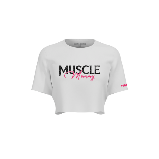 MUSCLE MOMMY OVERSIZED CROP