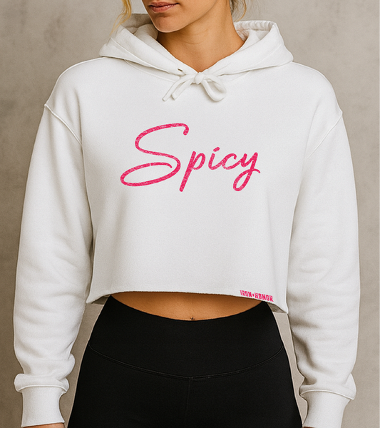 SPICY CROP HOODIE