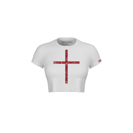ST GEORGE FLAG CROP TEE