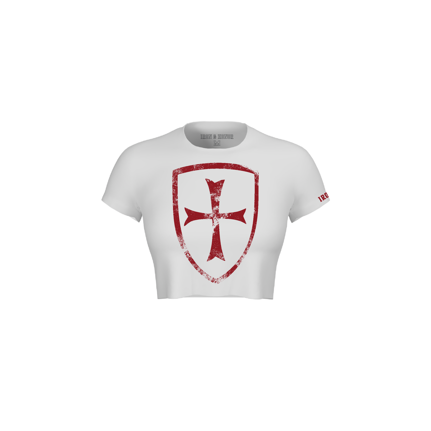ST GEORGE SHIELD CROP TEE