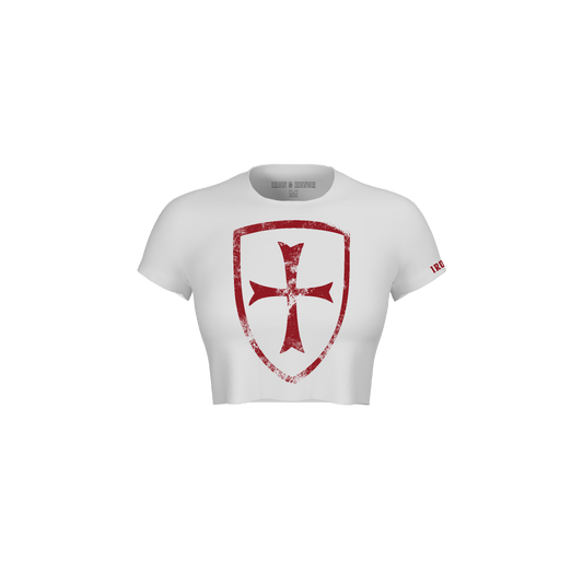ST GEORGE SHIELD CROP TEE