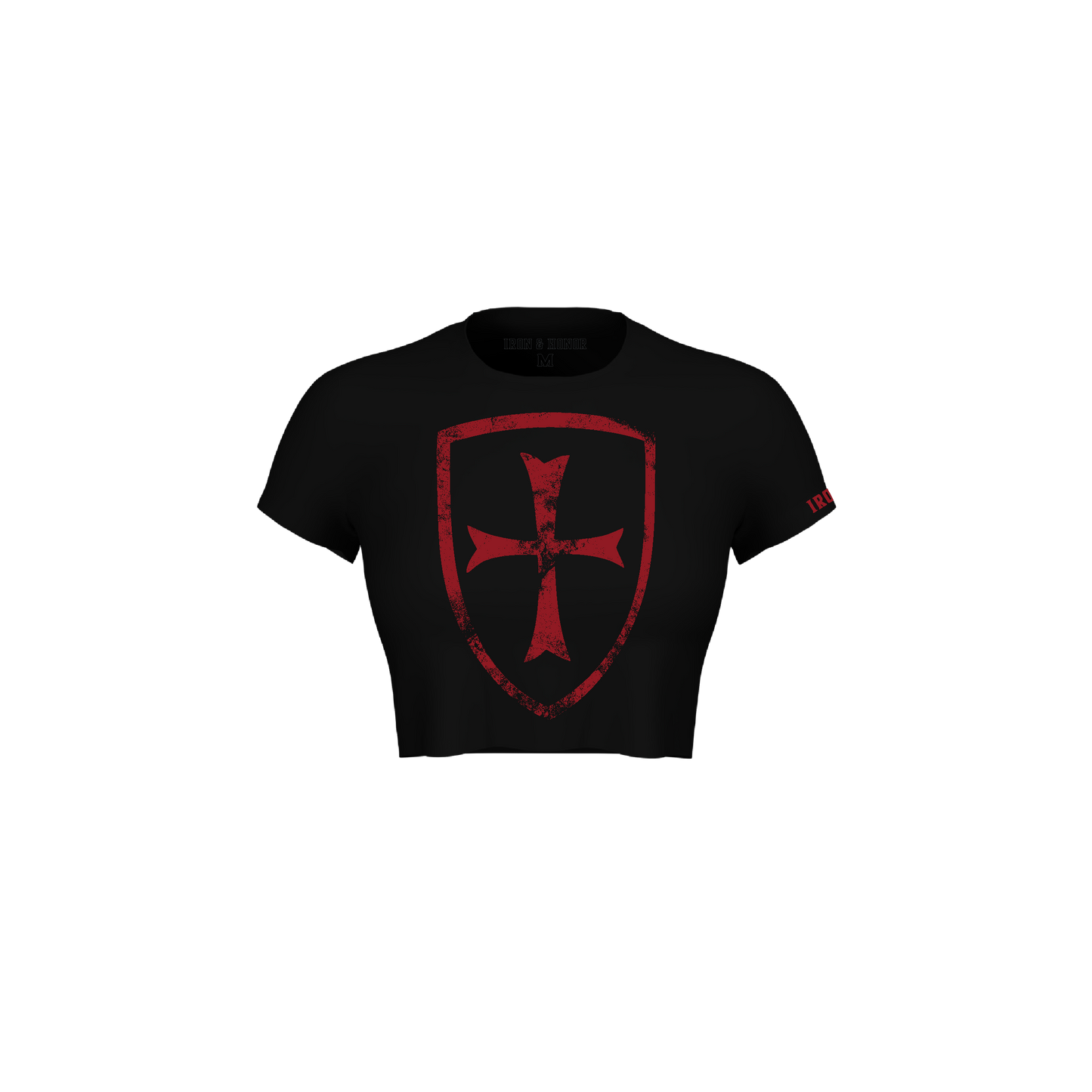 ST GEORGE SHIELD CROP TEE