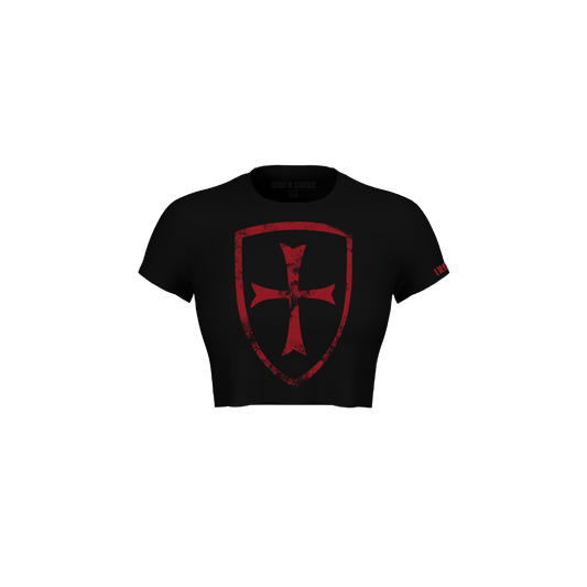 ST GEORGE SHIELD CROP TEE