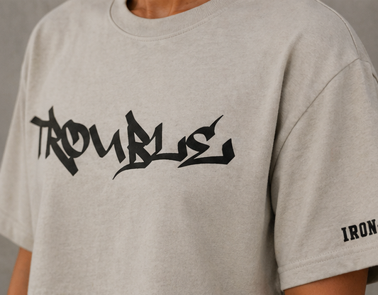 TROUBLE OVERSIZED TEE