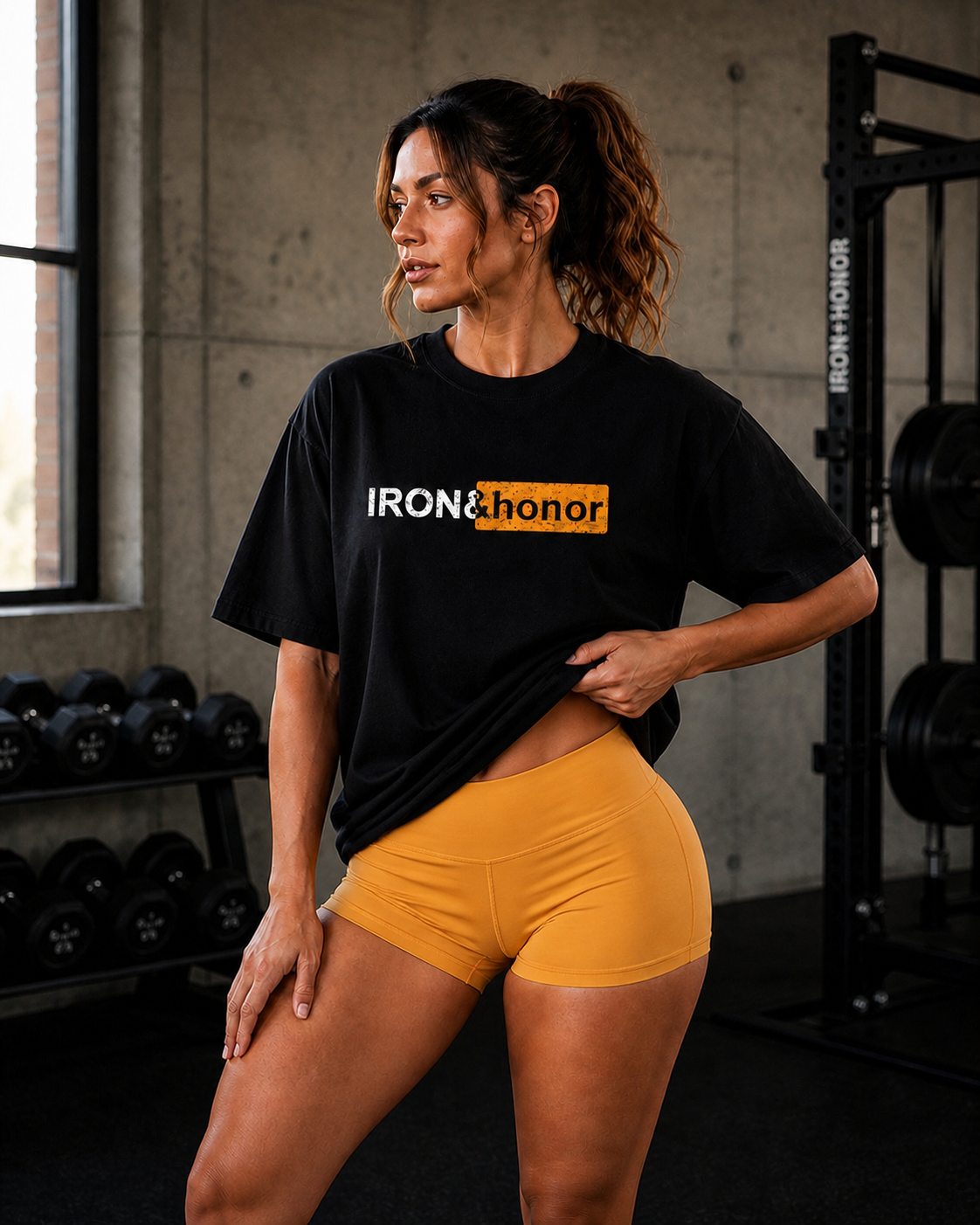 IRON HUB OVERSIZE TEE
