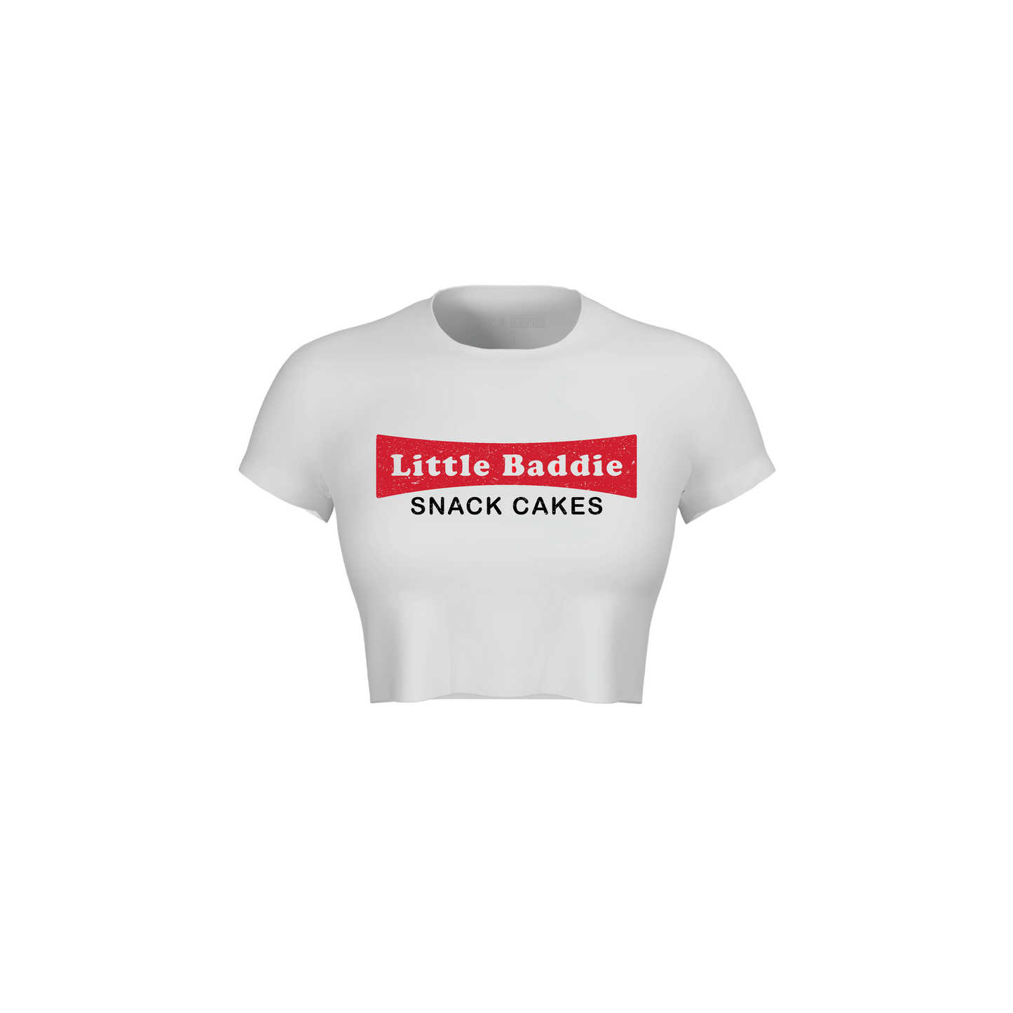 BADDIE SNACK CROP TEE