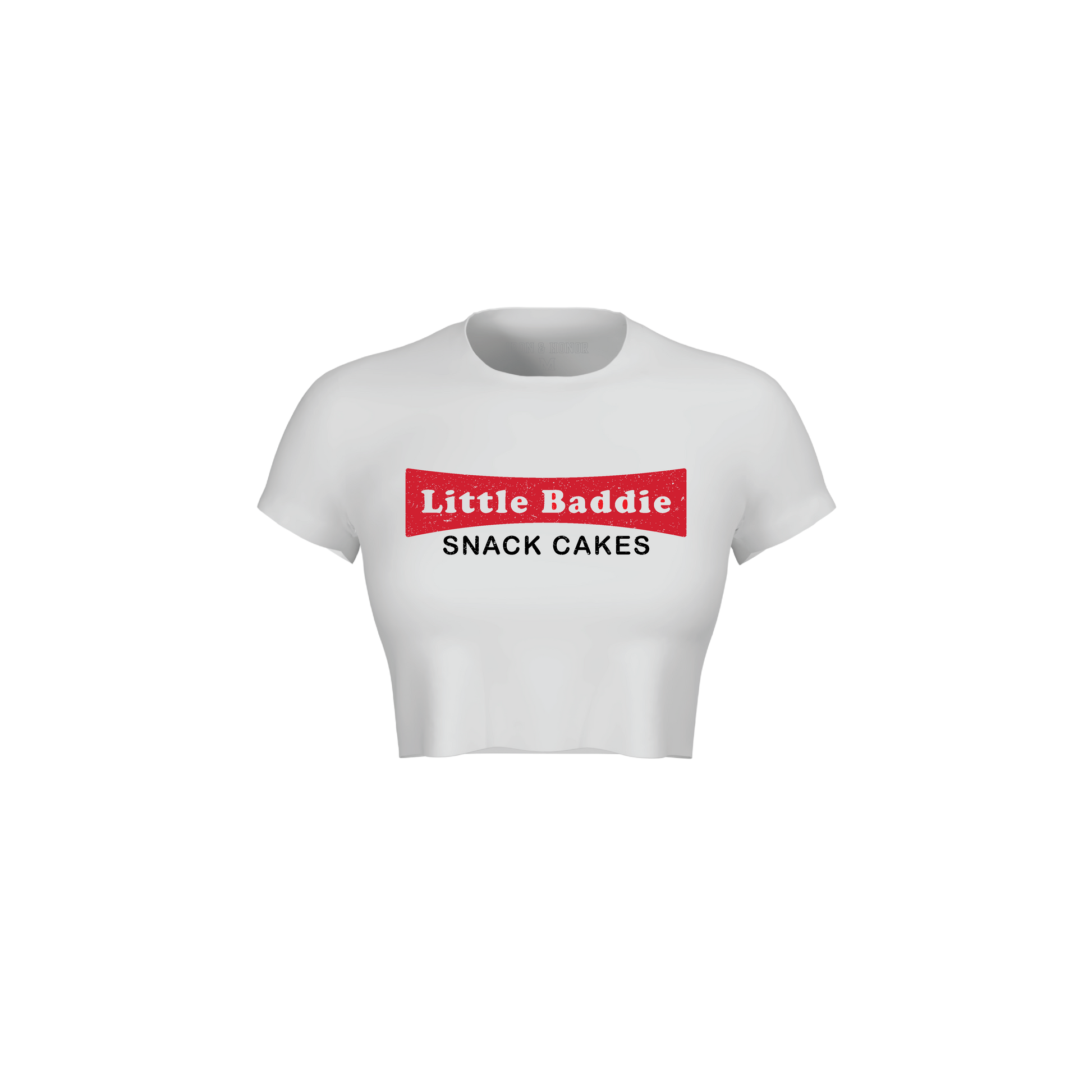 BADDIE SNACK CROP TEE