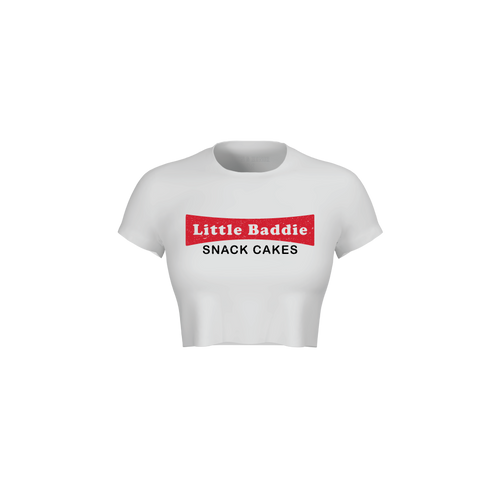 BADDIE SNACK CROP TEE