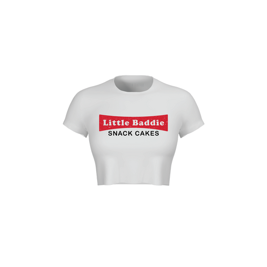 BADDIE SNACK CROP TEE