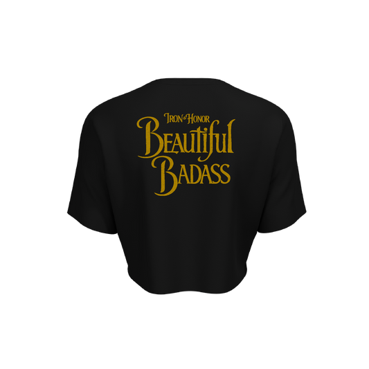 BEAUTIFUL BADASS OVERSIZE CROP TEE