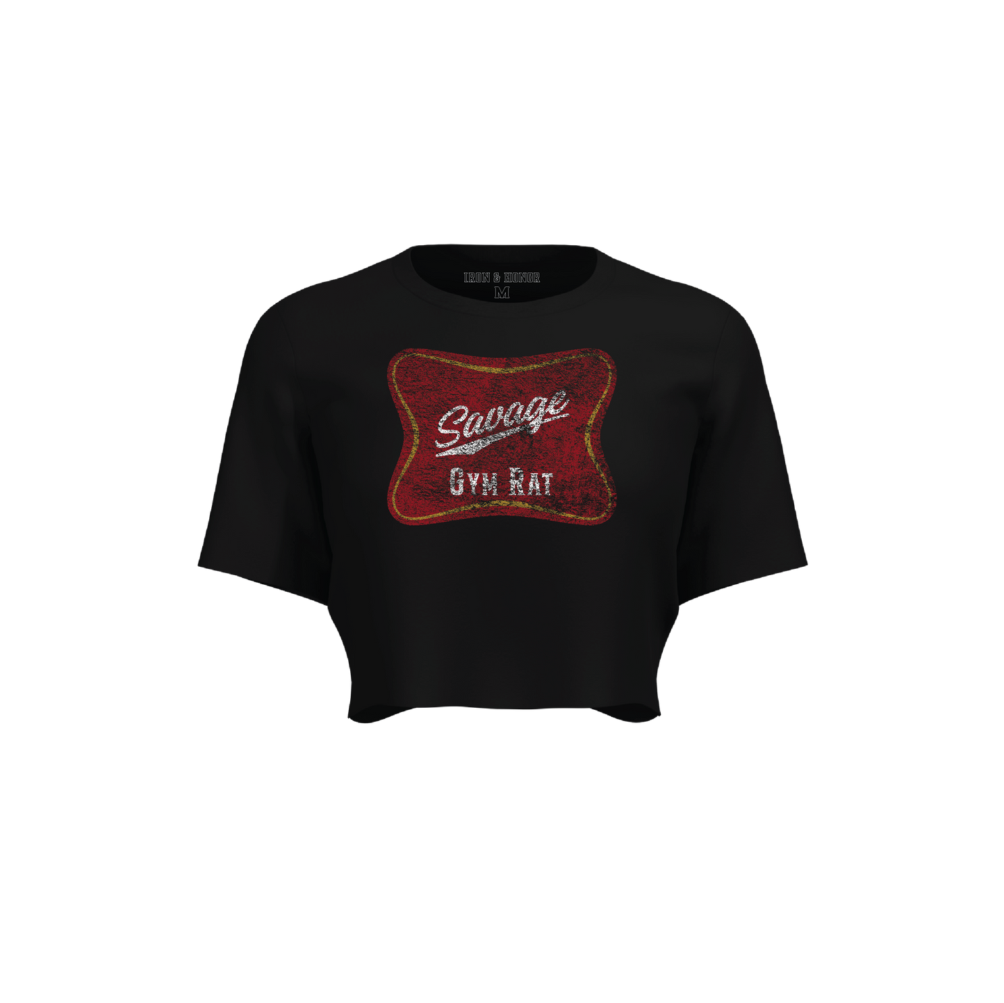 SAVAGE GYM RAT OVERSIZE CROP