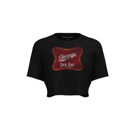 SAVAGE GYM RAT OVERSIZE CROP