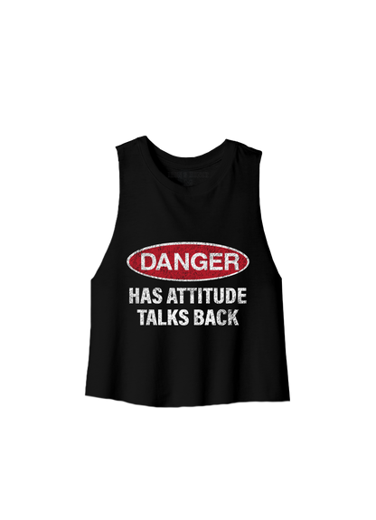 DANGER ATTITUDE CROP TANK