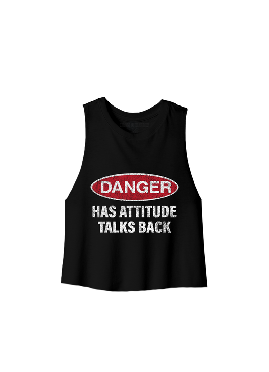 DANGER ATTITUDE CROP TANK