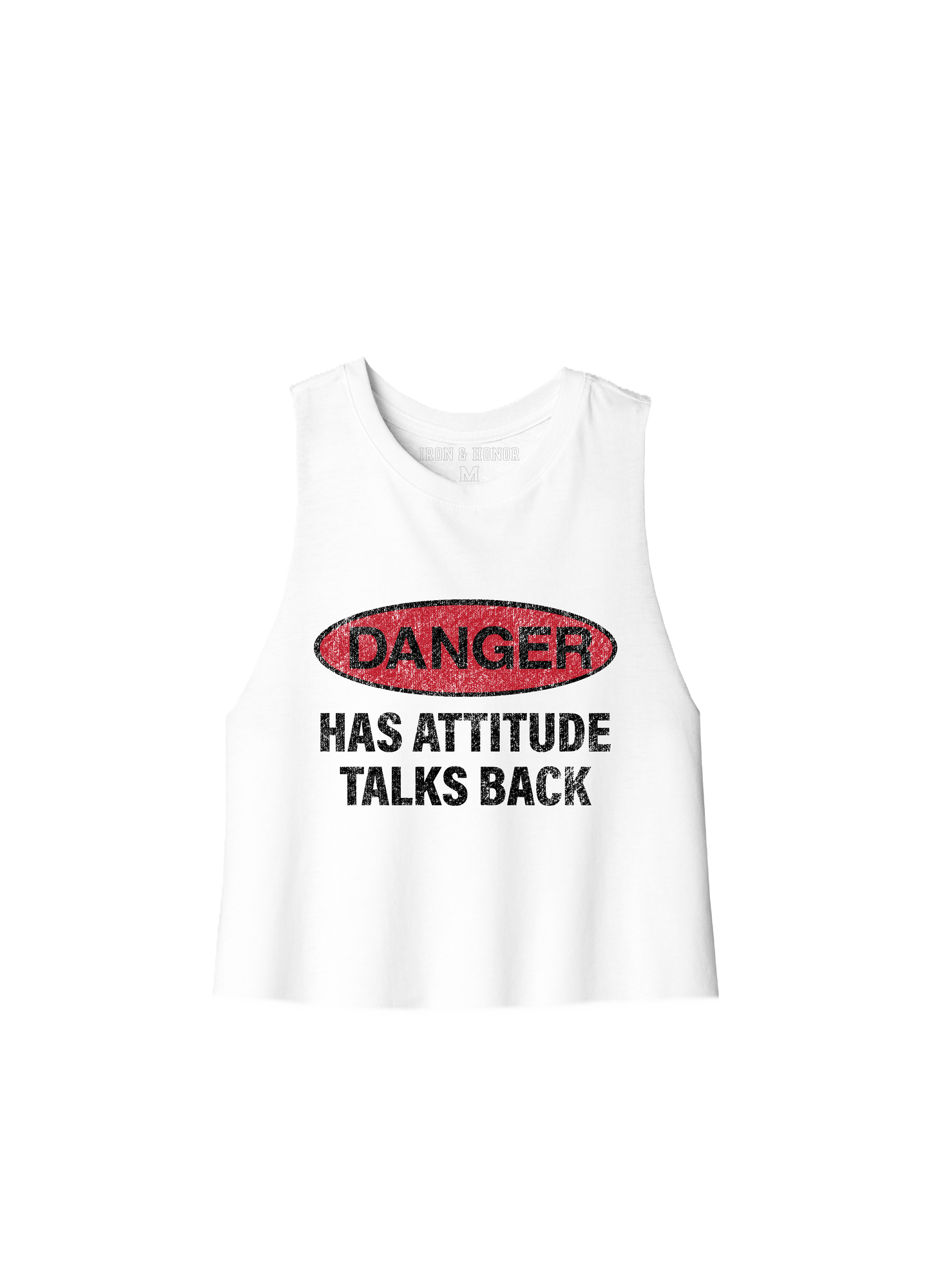 DANGER ATTITUDE CROP TANK