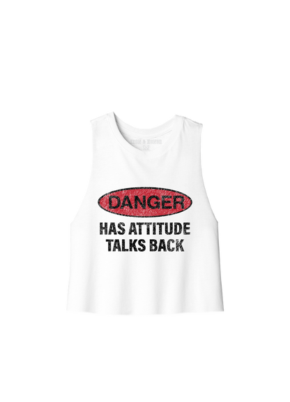 DANGER ATTITUDE CROP TANK