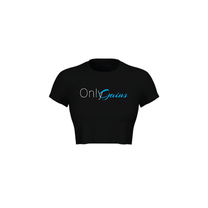 ONLY GAINS CROP TEE