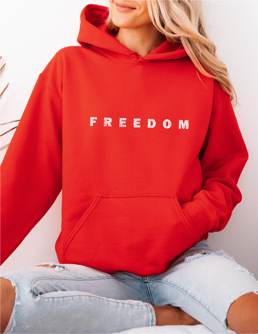 RED FREEDOM HOODIE
