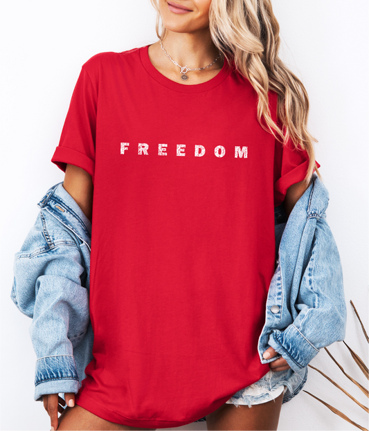 RED FREEDOM TEE