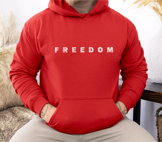 RED FREEDOM HOODIE
