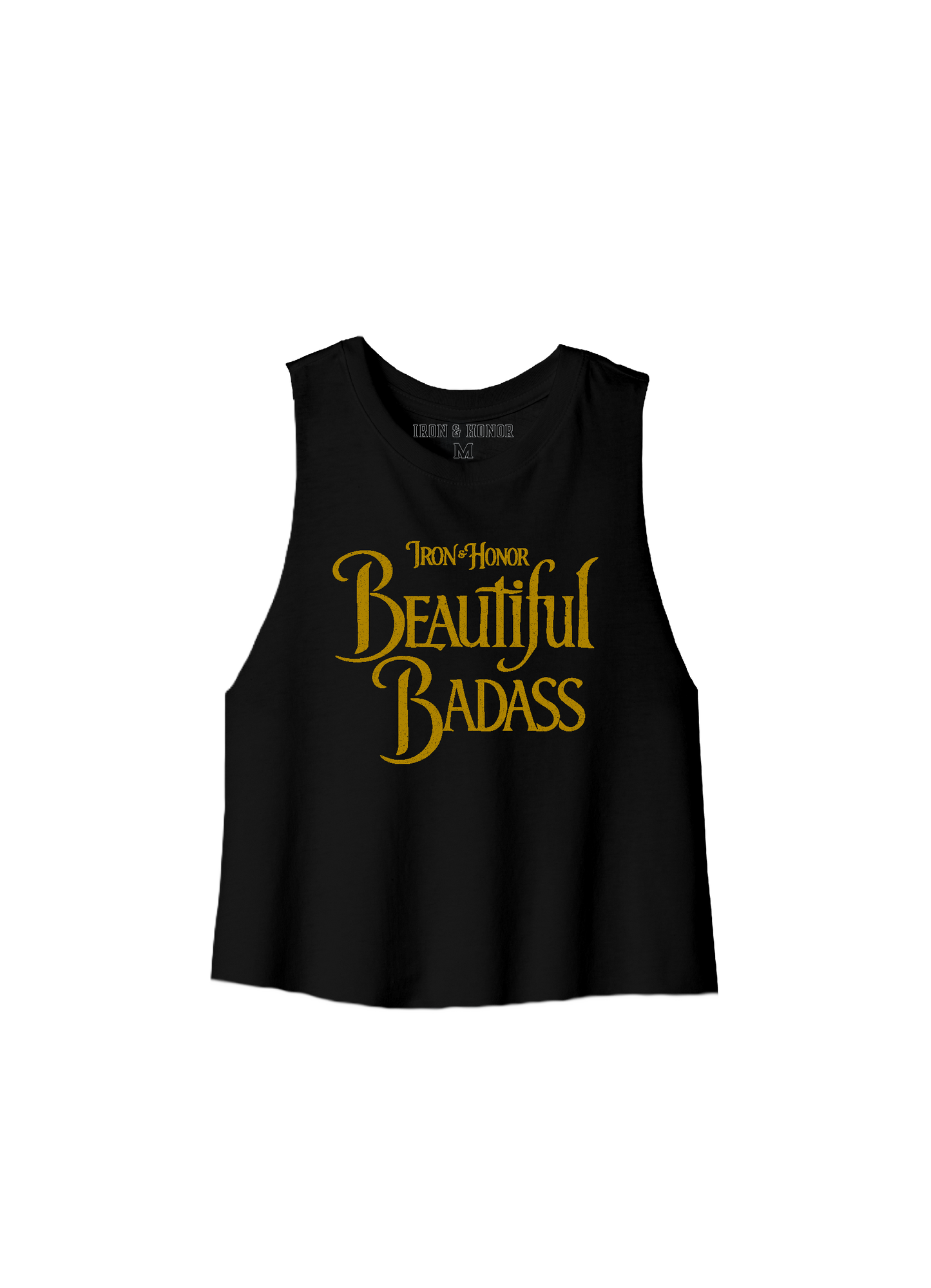 BEAUTIFUL BADASS CROP TANK
