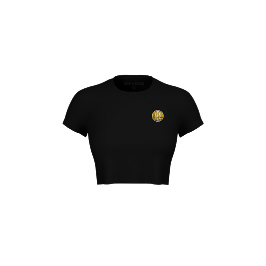 HERE FOR A GOOD TIME CROP TEE