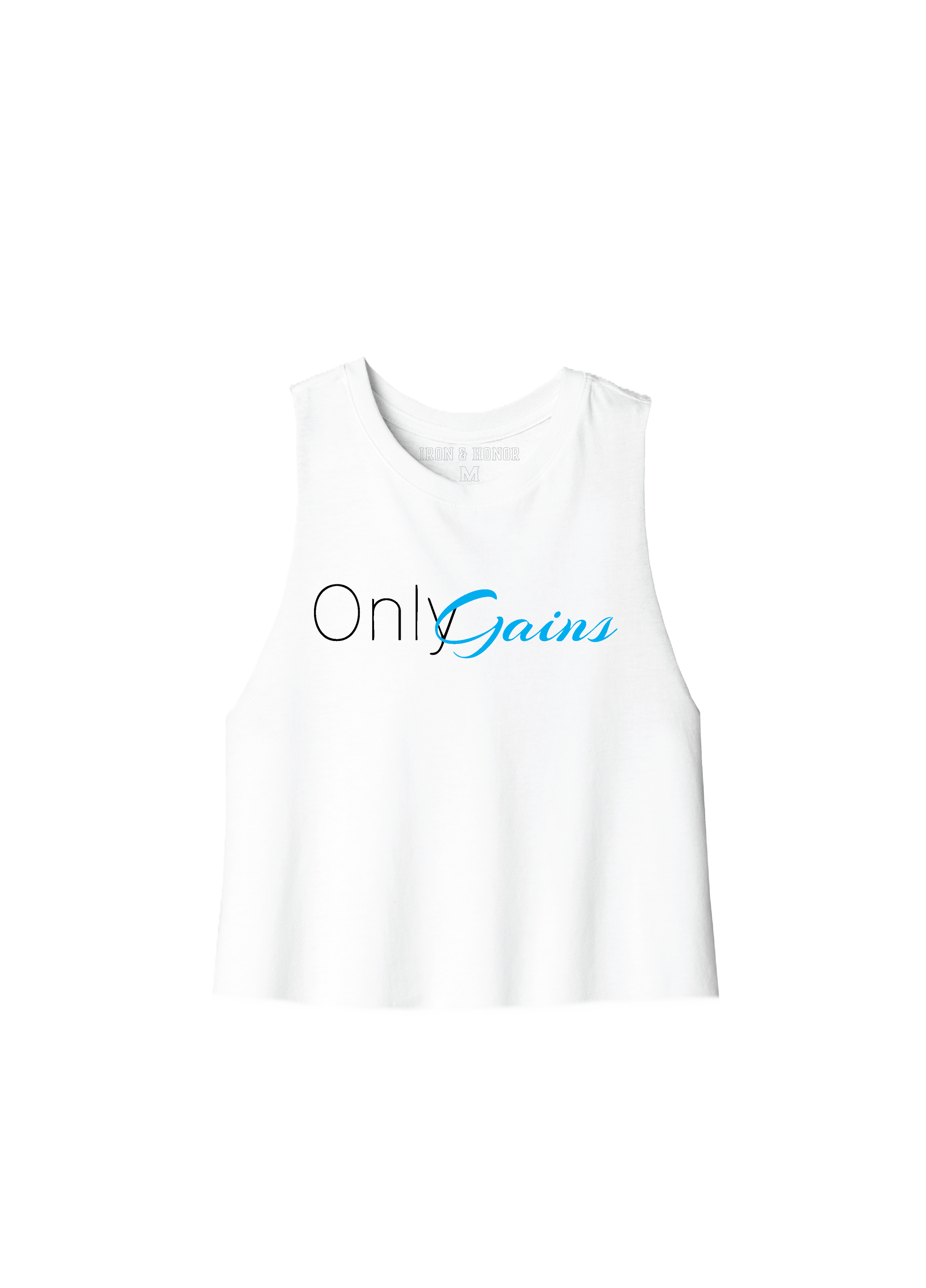 ONLY GAINS CROP TANK