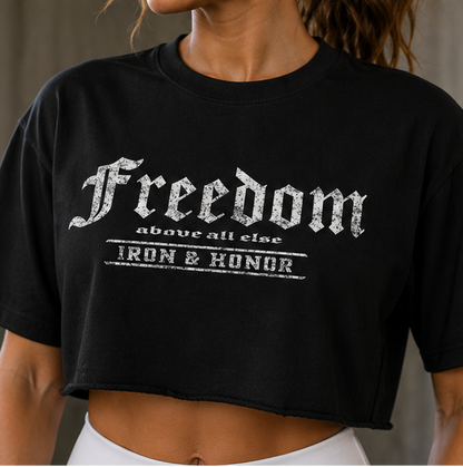FREEDOM ABOVE ALL OVERSIZED TEE