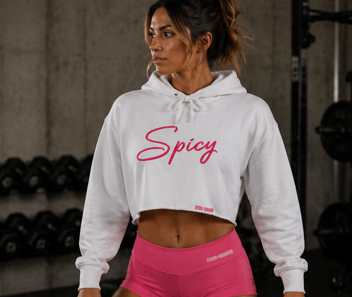 SPICY CROP HOODIE