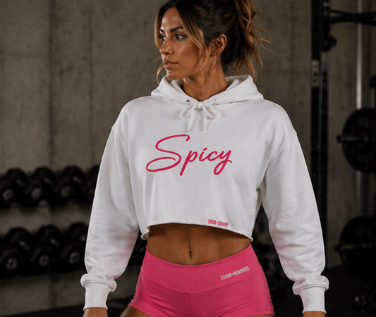SPICY CROP HOODIE